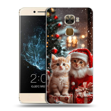 Пластиковый чехол на LeEco Le Pro 3 с принтом Новый год