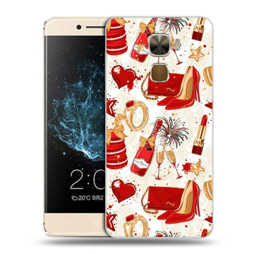 Пластиковый чехол на LeEco Le Pro 3 с принтом Новый год