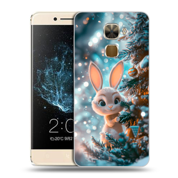 Пластиковый чехол на LeEco Le Pro 3 с принтом Новый год