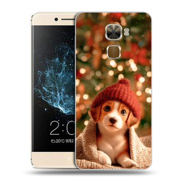 Пластиковый чехол на LeEco Le Pro 3 с принтом Новый год