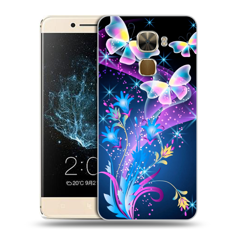 Пластиковый чехол на LeEco Le Pro 3 с принтом Бабочки Пластиковый чехол на LeEco Le Pro 3 с принтом Бабочки
