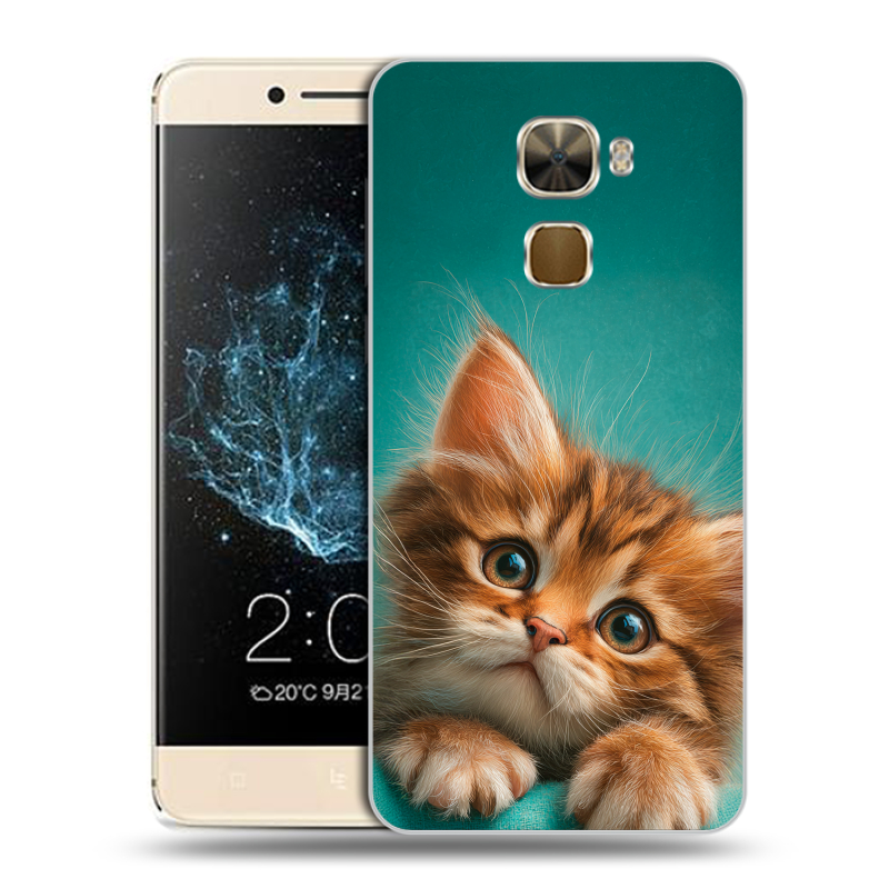 Пластиковый чехол на LeEco Le Pro 3 с принтом котенок Пластиковый чехол на LeEco Le Pro 3 с принтом котенок