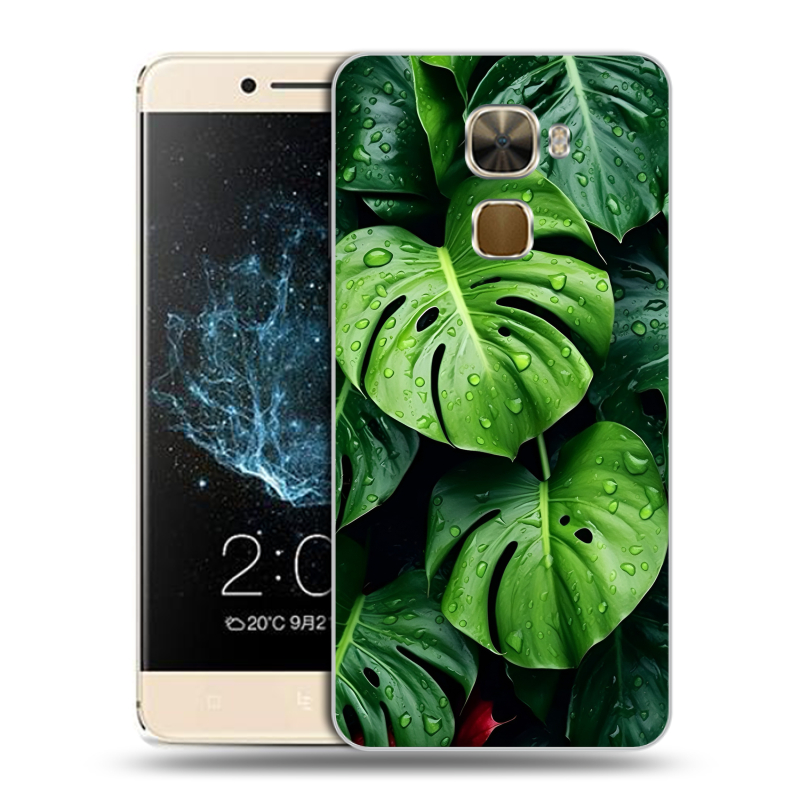 Пластиковый чехол на LeEco Le Pro 3 с принтом Листья Пластиковый чехол на LeEco Le Pro 3 с принтом Листья