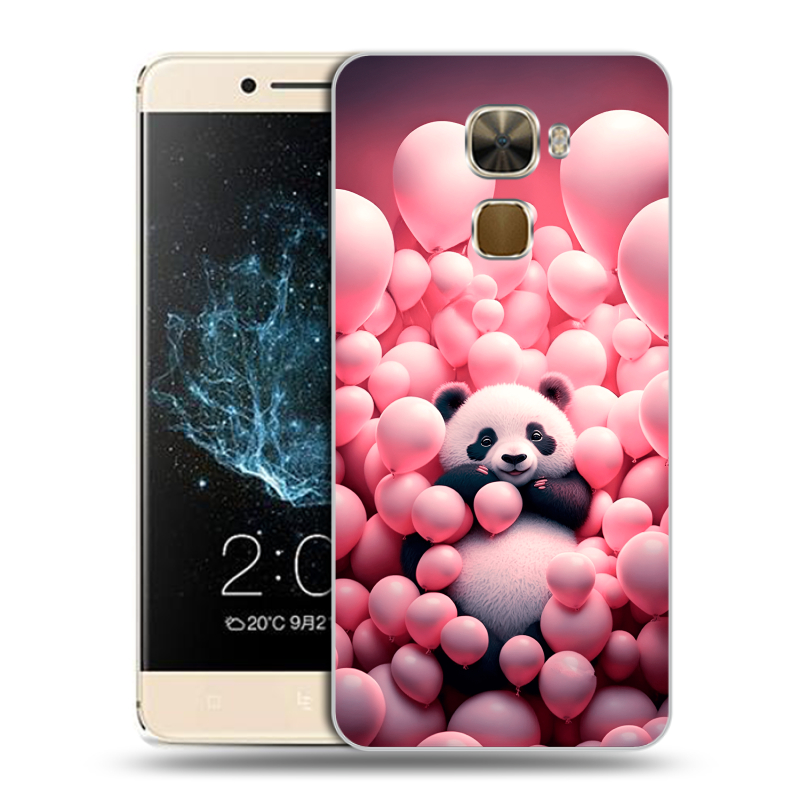 Пластиковый чехол на LeEco Le Pro 3 с принтом Панда Пластиковый чехол на LeEco Le Pro 3 с принтом Панда