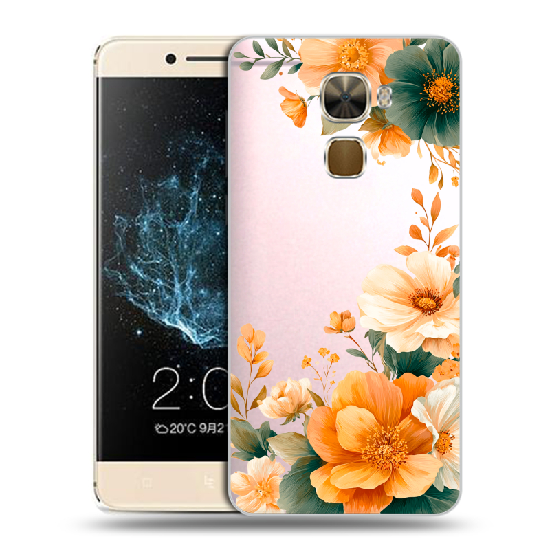 Пластиковый чехол на LeEco Le Pro 3 с принтом Цветы принт Пластиковый чехол на LeEco Le Pro 3 с принтом Цветы принт