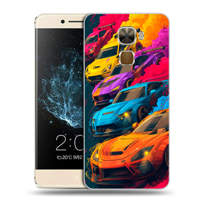 Пластиковый чехол на LeEco Le Pro 3 с принтом Тачки Пластиковый чехол на LeEco Le Pro 3 с принтом Тачки