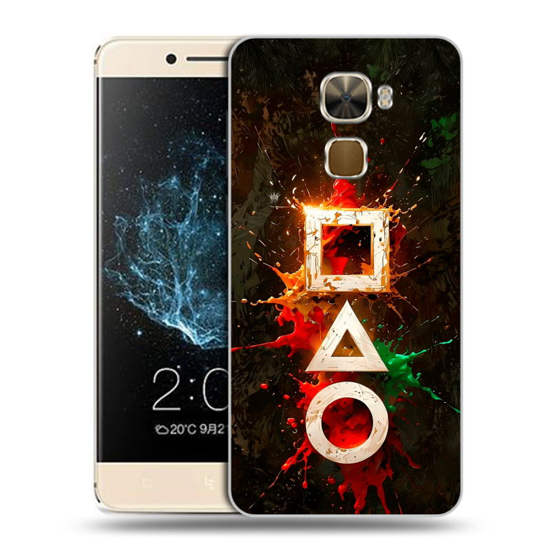 Пластиковый чехол на LeEco Le Pro 3 с принтом Squid Game Игра кальмара Пластиковый чехол на LeEco Le Pro 3 с принтом Squid Game Игра кальмара