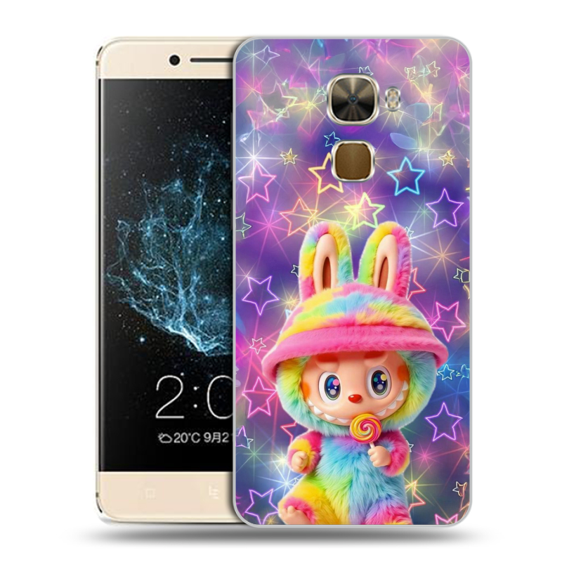 Пластиковый чехол на LeEco Le Pro 3 с принтом Labubu Лабубу Пластиковый чехол на LeEco Le Pro 3 с принтом Labubu Лабубу