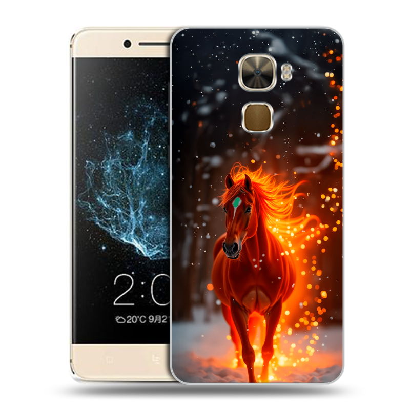 Пластиковый чехол на LeEco Le Pro 3 с принтом Новый год Пластиковый чехол на LeEco Le Pro 3 с принтом Новый год