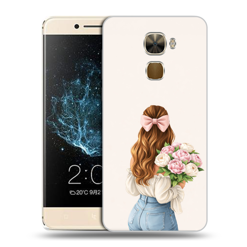 Пластиковый чехол на LeEco Le Pro 3 с принтом женский Пластиковый чехол на LeEco Le Pro 3 с принтом женский
