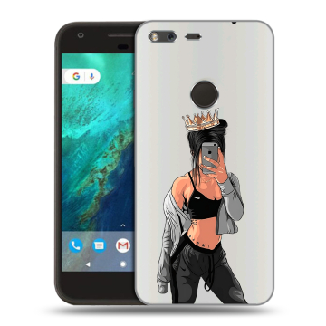 Силиконовый чехол на Google Pixel с принтом Женские принты