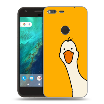 Силиконовый чехол на Google Pixel с принтом Утка