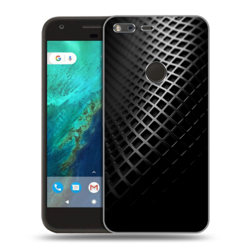 Силиконовый чехол на Google Pixel с принтом Текстура металла Силиконовый чехол на Google Pixel с принтом Текстура металла