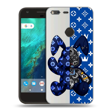 Силиконовый чехол на Google Pixel с принтом Луи робот Силиконовый чехол на Google Pixel с принтом Луи робот