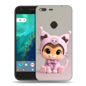 Силиконовый чехол на Google Pixel с принтом Куроми Kuromi Силиконовый чехол на Google Pixel с принтом Куроми Kuromi