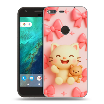 Силиконовый чехол на Google Pixel с принтом для девочек Силиконовый чехол на Google Pixel с принтом для девочек