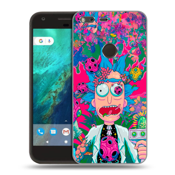 Силиконовый чехол на Google Pixel с принтом Рик и Морти Rick Morty Силиконовый чехол на Google Pixel с принтом Рик и Морти Rick Morty