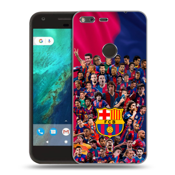 Силиконовый чехол на Google Pixel с принтом Барселона Barcelona Силиконовый чехол на Google Pixel с принтом Барселона Barcelona