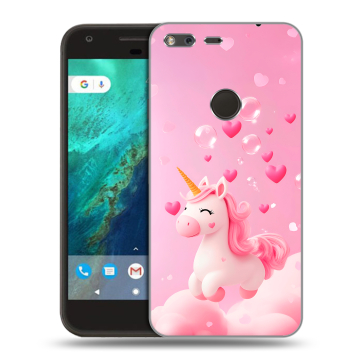 Силиконовый чехол на Google Pixel с принтом Единорог Силиконовый чехол на Google Pixel с принтом Единорог