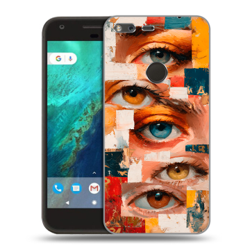 Силиконовый чехол на Google Pixel с принтом Модный принт