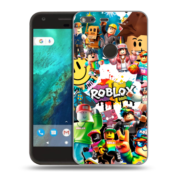 Силиконовый чехол на Google Pixel с принтом Roblox Роблокс Силиконовый чехол на Google Pixel с принтом Roblox Роблокс