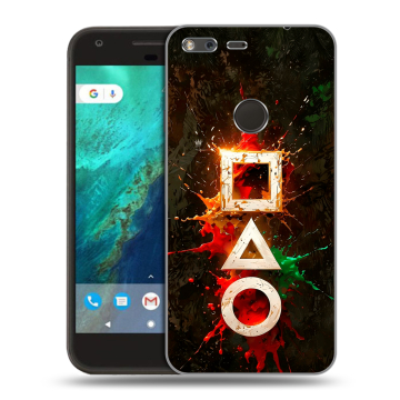 Силиконовый чехол на Google Pixel с принтом Squid Game Игра кальмара Силиконовый чехол на Google Pixel с принтом Squid Game Игра кальмара