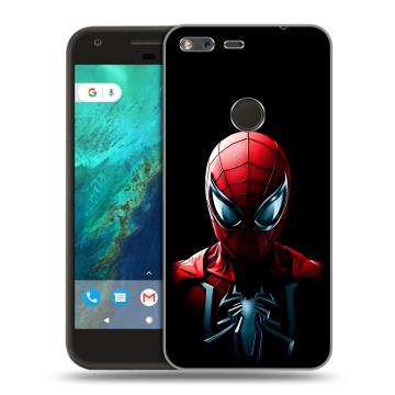 Силиконовый чехол на Google Pixel с принтом Spiderman Человек паук Силиконовый чехол на Google Pixel с принтом Spiderman Человек паук