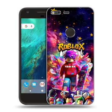 Силиконовый чехол на Google Pixel с принтом Roblox Роблокс Силиконовый чехол на Google Pixel с принтом Roblox Роблокс