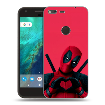 Силиконовый чехол на Google Pixel с принтом Дедпул Deadpool