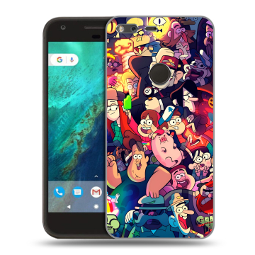 Силиконовый чехол на Google Pixel с принтом Gravity Falls Гравити Фолз Силиконовый чехол на Google Pixel с принтом Gravity Falls Гравити Фолз