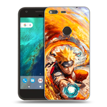 Силиконовый чехол на Google Pixel с принтом Аниме Наруто Naruto Силиконовый чехол на Google Pixel с принтом Аниме Наруто Naruto