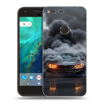 Силиконовый чехол на Google Pixel с принтом BMW БМВ Силиконовый чехол на Google Pixel с принтом BMW БМВ