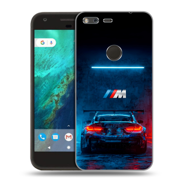 Силиконовый чехол на Google Pixel с принтом BMW БМВ Силиконовый чехол на Google Pixel с принтом BMW БМВ