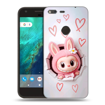Силиконовый чехол на Google Pixel с принтом Labubu Лабубу Силиконовый чехол на Google Pixel с принтом Labubu Лабубу