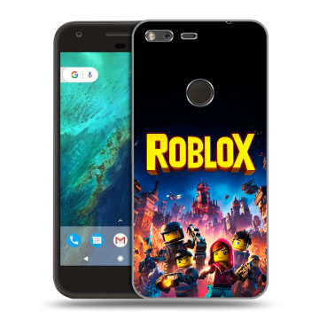 Силиконовый чехол на Google Pixel с принтом Roblox Роблокс Силиконовый чехол на Google Pixel с принтом Roblox Роблокс