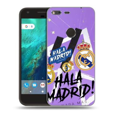 Силиконовый чехол на Google Pixel с принтом Real Madrid Реал Мадрид Силиконовый чехол на Google Pixel с принтом Real Madrid Реал Мадрид
