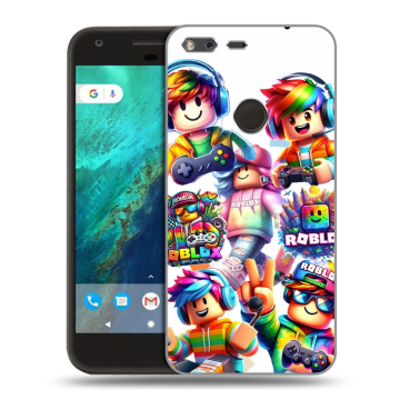 Силиконовый чехол на Google Pixel с принтом Roblox Роблокс Силиконовый чехол на Google Pixel с принтом Roblox Роблокс