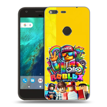 Силиконовый чехол на Google Pixel с принтом Roblox Роблокс Силиконовый чехол на Google Pixel с принтом Roblox Роблокс
