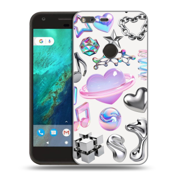 Силиконовый чехол на Google Pixel с принтом Y2K Силиконовый чехол на Google Pixel с принтом Y2K