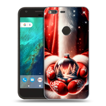 Силиконовый чехол на Google Pixel с принтом Новый год