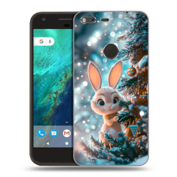 Силиконовый чехол на Google Pixel с принтом Новый год Силиконовый чехол на Google Pixel с принтом Новый год