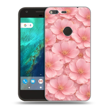 Силиконовый чехол на Google Pixel с принтом женский