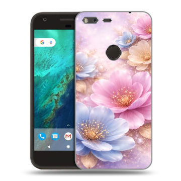 Силиконовый чехол на Google Pixel с принтом женский Силиконовый чехол на Google Pixel с принтом женский