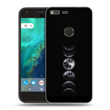 Силиконовый чехол на Google Pixel с принтом женский