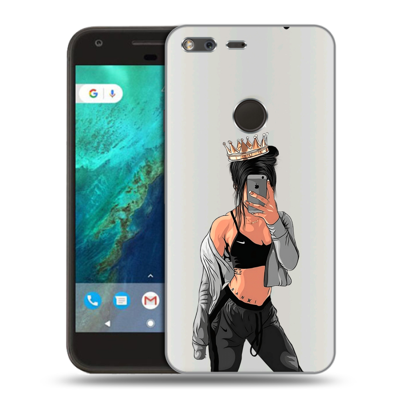 Силиконовый чехол на Google Pixel с принтом Женские принты Силиконовый чехол на Google Pixel с принтом Женские принты