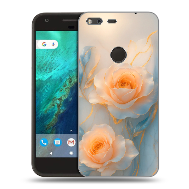 Силиконовый чехол на Google Pixel с принтом Женский Силиконовый чехол на Google Pixel с принтом Женский