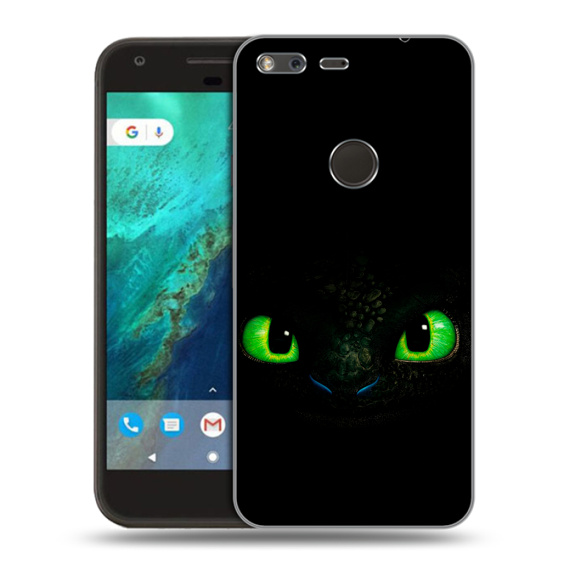 Силиконовый чехол на Google Pixel с принтом Как приручить дракона Силиконовый чехол на Google Pixel с принтом Как приручить дракона
