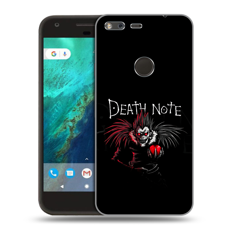 Пластиковый чехол на Google Pixel с принтом Death note Тетрадь смерти Пластиковый чехол на Google Pixel с принтом Death note Тетрадь смерти