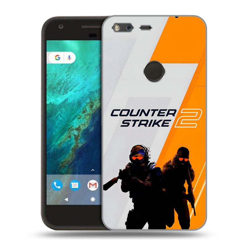 Силиконовый чехол на Google Pixel с принтом Counter Strike Силиконовый чехол на Google Pixel с принтом Counter Strike