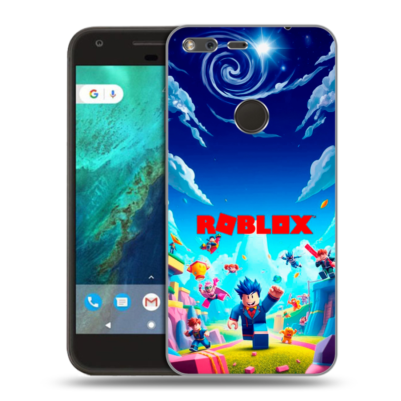 Силиконовый чехол на Google Pixel с принтом Roblox Роблокс Силиконовый чехол на Google Pixel с принтом Roblox Роблокс
